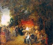 WATTEAU, Antoine, The Marriage Contract